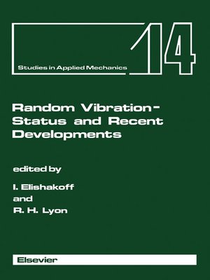 cover image of Random Vibration--Status and Recent Developments